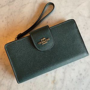 Coach Boxed Tech Wallet